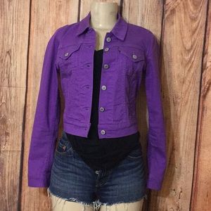 levis purple denim jacket